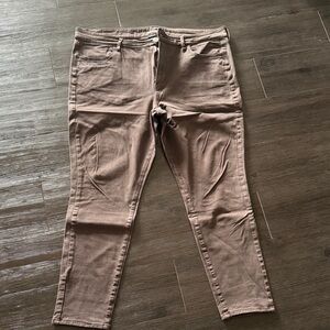 American Eagle Brown Skinny Jeans
